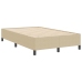 Estructura de Cama  Verde Claro Gris 120x190 cm Tela de Corduroy