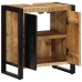 Armario de Baño  55x35x60 cm Madera Maciza Áspera de Mango