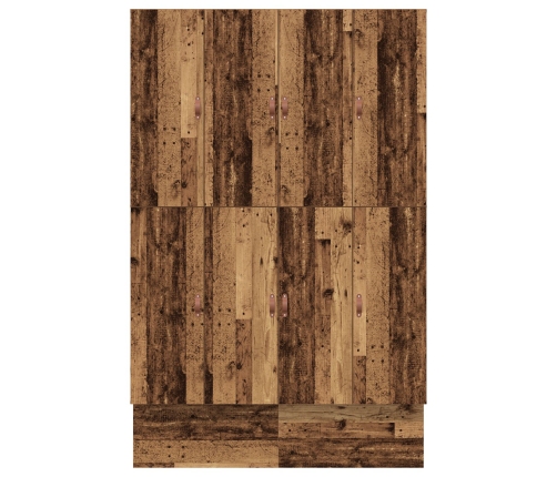 Estructura de Cama con Almacenamiento  Marrón Madera