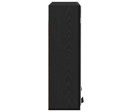 Gabinete Espejo de Baño  - Roble Negro, 64x20x66.5 cm, Hecho de Madera Elaborada