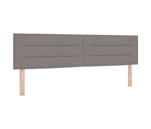 Cabezal  Diseño de Líneas Taupe 180 cm Tela