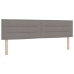 Cabezal  Diseño de Líneas Taupe 180 cm Tela