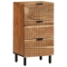 Mueble de almacenamiento 40x33x75 cm de Madera Maciza de Acacia