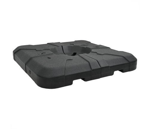 Set de Base para Paraguas de 2 Piezas : 110kg de Arena o 70kg de Agua