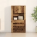 Highboard Madera Envejecida 80x33x150 cm Madera Estratificada