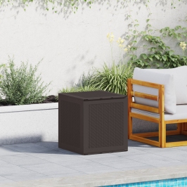 Caja de Almacenamiento Marrón 55x53x57 cm PP