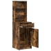 Gabinete Alto en Roble Ahumado, 40x41x135 cm, Hecho de Madera Elaborada