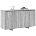 Aparador gris Sonoma gris Madera ingenierizada 135 x 41 x 75 cm