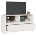 mueble para TV  ""DRAMMEN"" Blanco 99x43x55 cm de Madera Sólida de Pino