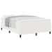 Cama Box Spring con Colchón Crema 160x200 cm Tela de Corduroy