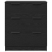 Aparador de roble negro de  60x30x70 cm de madera elaborada