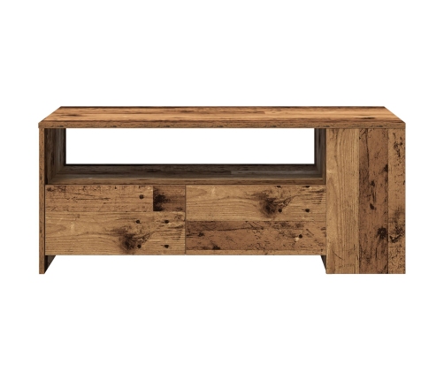 Mesa de café de madera vieja 102x55x43,5 cm de madera de ingeniería