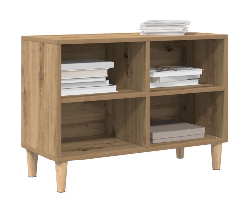 Gabinete de TV  Roble Artesanal 69.5x30x50 cm Madera Elaborada