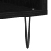 Armario para Registros en Roble Negro 84.5x38x90 cm
