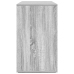 Aparador gris Sonoma gris Madera ingenierizada 135 x 41 x 75 cm