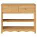mesa consola ""DRAMMEN"" 89,5x37x73 cm de madera maciza de pino