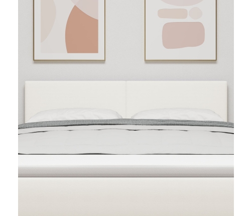 Cabezal  Diseño Sencillo Crema 140 cm Tela de Pana