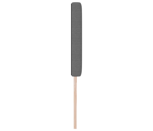 Cabezal  Diseño Simple Gris Claro 200 cm Tela de Velvet