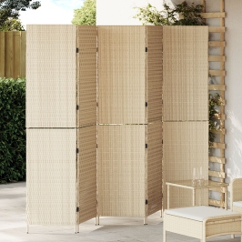 Divisores de habitaciones  Beige Madera Grande Plegable