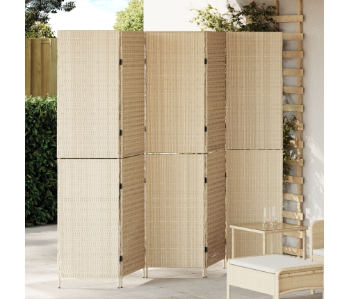 Divisores de habitaciones  Beige Madera Grande Plegable