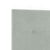 Cabecero  con Botones Acolchados Gris Claro 200 cm Terciopelo