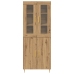 Highboard Artisan Oak 69.5x34x180 cm Madera Elaborada