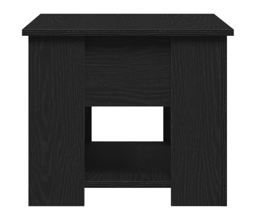 Mesa de Café de Roble Negro 79x49x41 cm Fabricada en Madera Ingenierizada