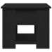 Mesa de Café de Roble Negro 79x49x41 cm Fabricada en Madera Ingenierizada