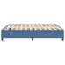 Cama Box Spring  Azul Super King Tela de Pana