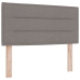 Cabecera de diseño Lines taupe de  100 cm en tela