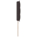 Cabezal de diseño Lines Marrón oscuro 180 cm Tela