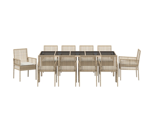 Set de 6 Beige y negro