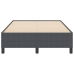 Cama  Gris Oscuro 120x200 cm Tela de Corduroy