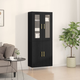 Alto Roble Negro 69.5x34x180 cm Madera Ingeniería