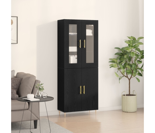 Alto Roble Negro 69.5x34x180 cm Madera Ingeniería