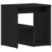 Cajones de Noche  2 pcs Negro Roble 40x30x40 cm Madera