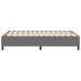 Cama Box Spring  Gris Claro 120x200 cm Tela de Pana