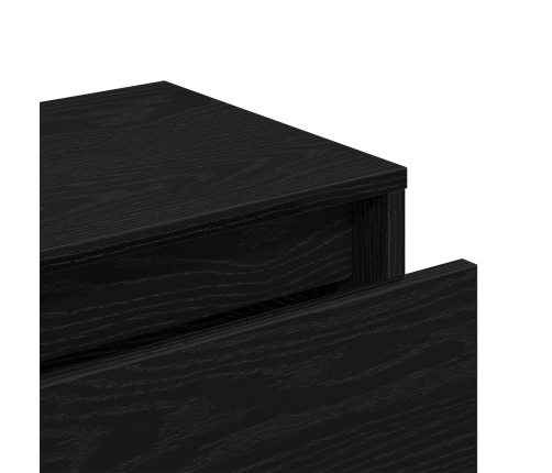 Conjunto de Muebles para Pasillo  en Madera Ingenierizada de Roble Negro