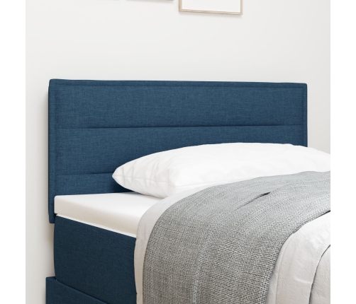 Cabecera  Diseño de Líneas Azul 90 cm Tela