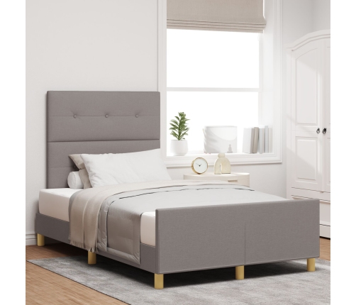 Cama  Taupe 120x200 cm Tela