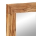 Espejo de baño  50x70x3 cm de madera maciza de acacia