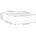 Estructura de Cama Crema 140x200 cm Tela de Corduroy