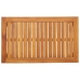 Set de sofá de jardín de 4 piezas con cojines de madera maciza de acacia