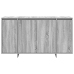 Aparador gris Sonoma gris Madera ingenierizada 135 x 41 x 75 cm