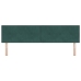 Cabecero Button Tufted Verde Oscuro 180 cm de Terciopelo