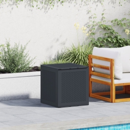 Caja de Almacenamiento Antracita 55x53x57 cm PP