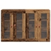 Gabinetes Montados en la Pared 2 pcs Madera Vieja 69.5x34x90 cm Madera Ingienerizada