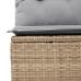 Conjunto sofá jardín  Set de 8 Beige Ratán