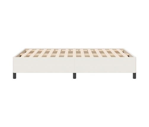 Marco de Cama  Crema 140x190 cm Tela de Pana