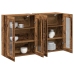 Gabinetes Montados en la Pared 2 pcs Madera Vieja 69.5x34x90 cm Madera Ingienerizada
